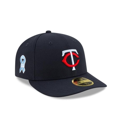 Minnesota Twins Gorra | New Era MLB Father's Day Low Profile 59fifty Fitted Cap Mexico - Azules